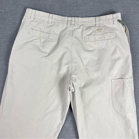 Columbia Khaki Canvas Carpenter Pants Men’s Size 40x29 - Picture 6 of 12